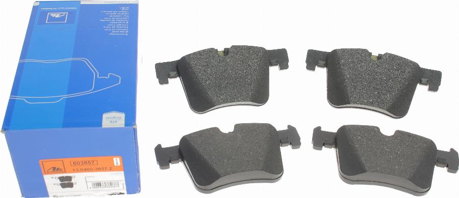 ATE 13.0460-3857.2 - Set placute frana,frana disc parts5.com