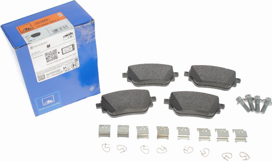 ATE 13.0460-3884.2 - Brake Pad Set, disc brake parts5.com