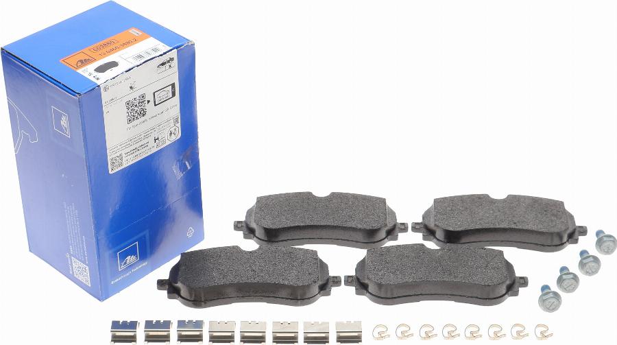 ATE 13.0460-3880.2 - Set placute frana,frana disc parts5.com