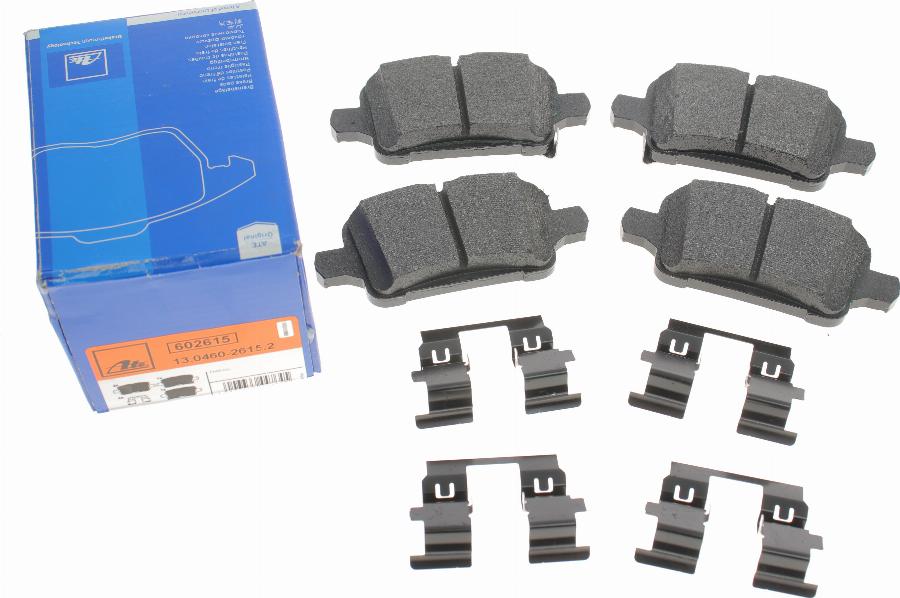 ATE 13.0460-2615.2 - Brake Pad Set, disc brake parts5.com