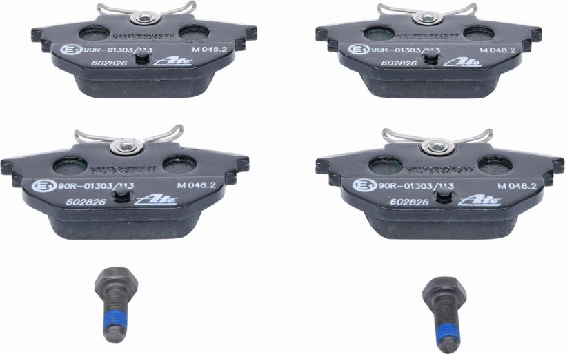 ATE 13.0460-2826.2 - Brake Pad Set, disc brake parts5.com