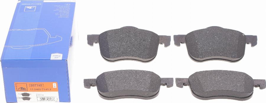 ATE 13.0460-7145.2 - Set placute frana,frana disc parts5.com