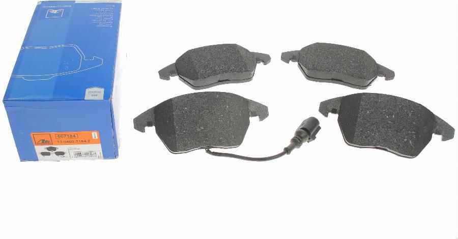 ATE 13.0460-7184.2 - Brake Pad Set, disc brake parts5.com