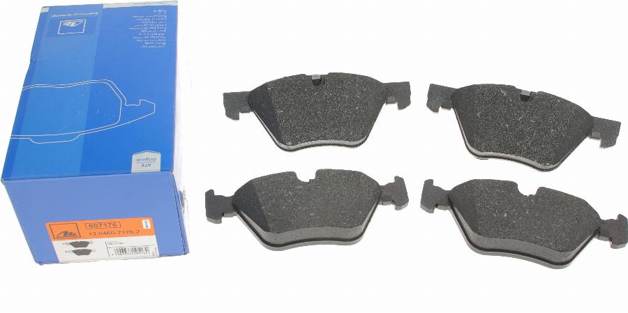 ATE 13.0460-7176.2 - Set placute frana,frana disc parts5.com