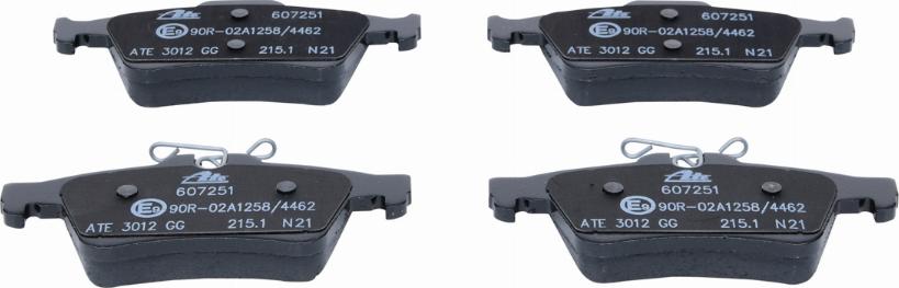 ATE 13.0460-7251.2 - Brake Pad Set, disc brake parts5.com