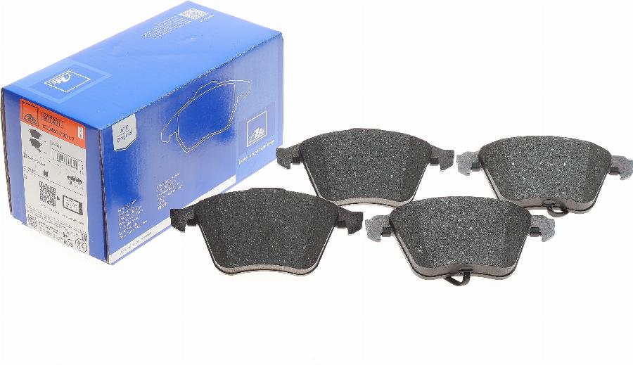 ATE 13.0460-7201.2 - Brake Pad Set, disc brake parts5.com