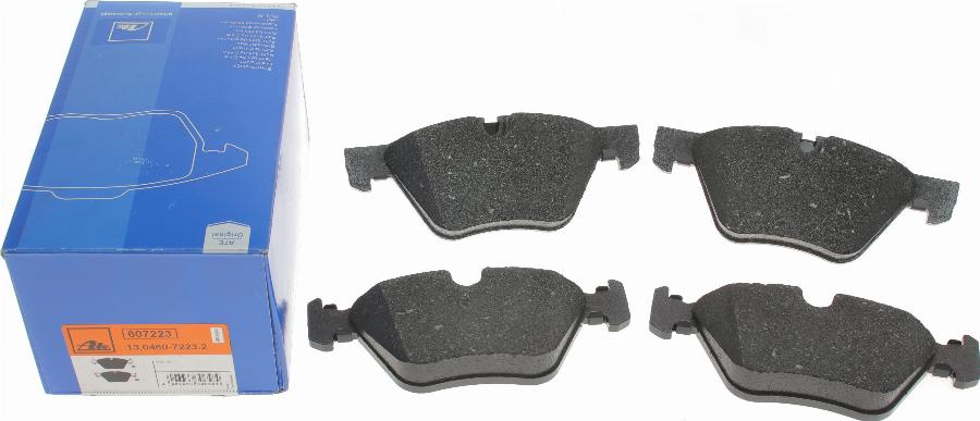 ATE 13.0460-7223.2 - Set placute frana,frana disc parts5.com