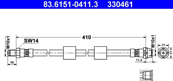 ATE 83.6151-0411.3 - - - parts5.com