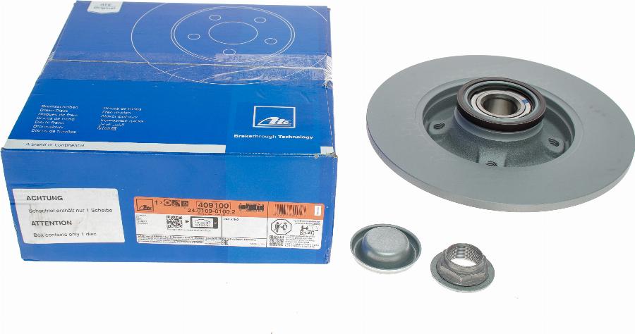 ATE 24.0109-0100.2 - Zavorni kolut parts5.com