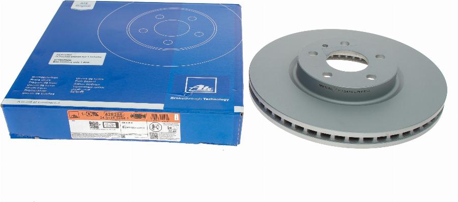 ATE 24.0128-0286.1 - Disc frana parts5.com