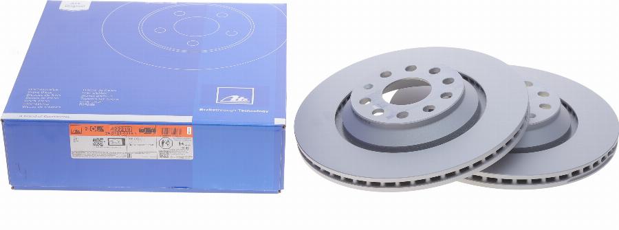 ATE 24.0122-0219.1 - Disc frana parts5.com