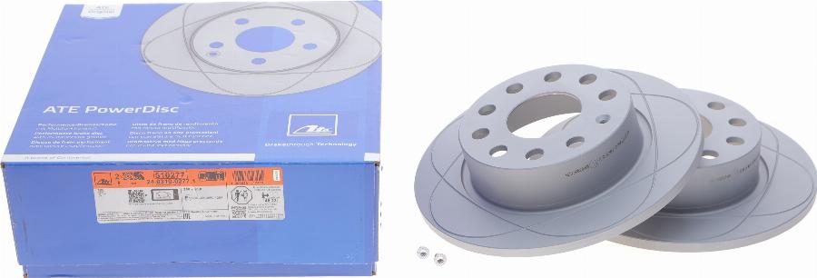 ATE 24.0310-0277.1 - Brake Disc parts5.com