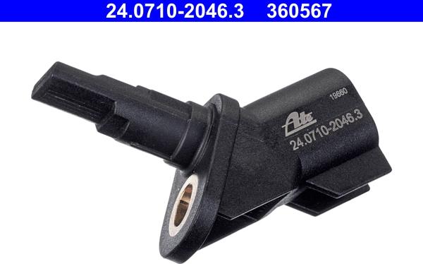 ATE 24.0710-2046.3 - Senzor,turatie roata parts5.com