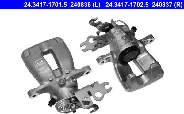 ATE 24.3417-1702.5 - Zacisk hamulca parts5.com