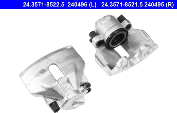 ATE 24.3571-8521.5 - Kočione čeljusti parts5.com