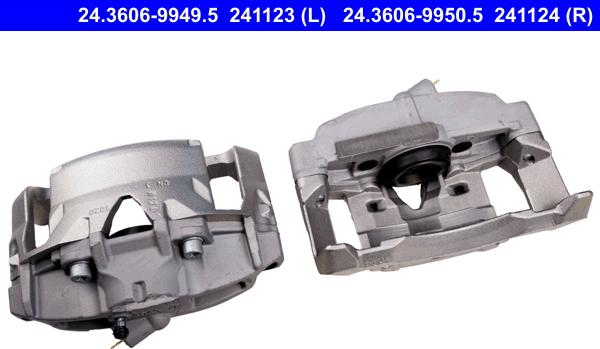 ATE 24.3606-9950.5 - Okvir kolutne zavore parts5.com