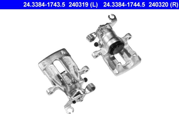 ATE 24.3384-1743.5 - Zacisk hamulca parts5.com