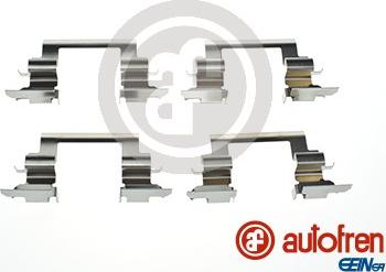 AUTOFREN SEINSA D42881A - Zubehörsatz, Scheibenbremsbelag parts5.com