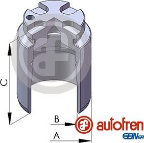 AUTOFREN SEINSA D02548 - Piston, etrier frana parts5.com