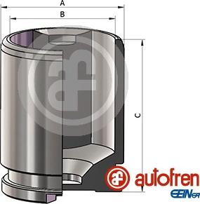 AUTOFREN SEINSA D025594 - Piston, brake caliper parts5.com