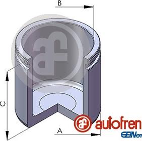 AUTOFREN SEINSA D02565 - Piston, brake caliper parts5.com