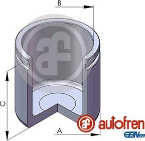 AUTOFREN SEINSA D025138 - Émbolo, pinza del freno parts5.com