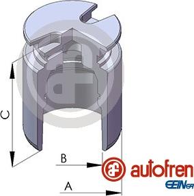 AUTOFREN SEINSA D025102 - Piston, etrier frana parts5.com