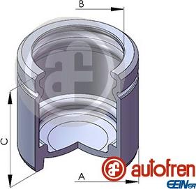 AUTOFREN SEINSA D025563 - Piston, brake caliper parts5.com