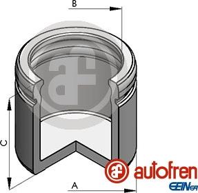 AUTOFREN SEINSA D025188 - Piston, fren kaliperi parts5.com