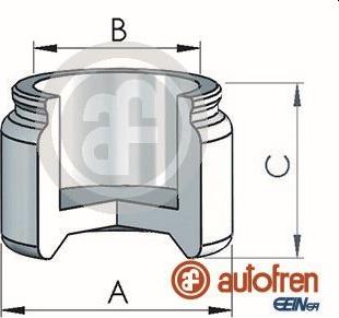 AUTOFREN SEINSA D025139 - Piston, etrier frana parts5.com