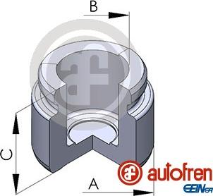 AUTOFREN SEINSA D025229 - Piston, brake caliper parts5.com