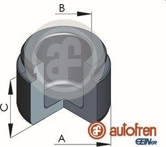 AUTOFREN SEINSA D025658 - Émbolo, pinza del freno parts5.com