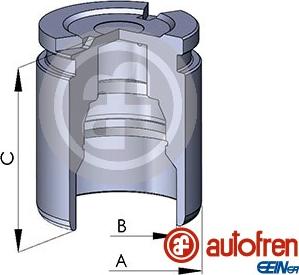 AUTOFREN SEINSA D025786 - Piston, brake caliper parts5.com