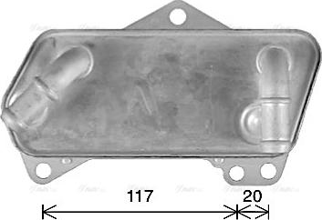 Ava Quality Cooling AI3435 - Oil Cooler, automatic transmission parts5.com