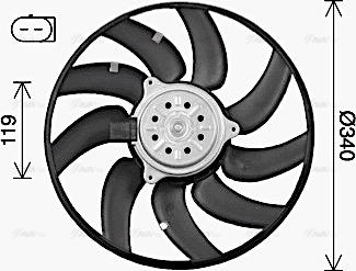 Ava Quality Cooling AI7527 - Βεντιλατέρ, ψύξη κινητήρα parts5.com