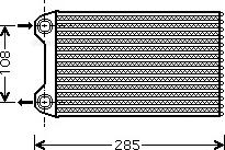 Ava Quality Cooling AIA6223 - Toplotni izmenevalnik, ogrevanje notranjega prostora parts5.com