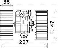 Ava Quality Cooling BW8470 - Ventilator, habitaclu parts5.com