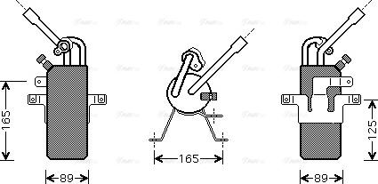 Ava Quality Cooling FD D374 - Dryer, air conditioning parts5.com