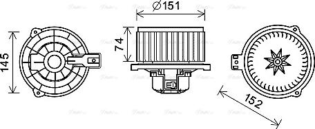 Ava Quality Cooling HY8429 - Salongipuhur parts5.com