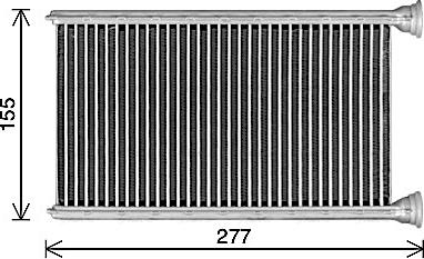 Ava Quality Cooling MS6780 - Výměník tepla, vnitřní vytápění parts5.com