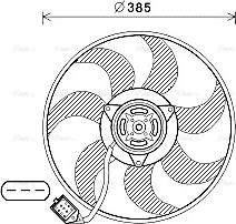 Ava Quality Cooling OL7670 - Ventilador, refrigeración del motor parts5.com