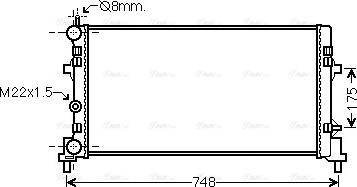 Ava Quality Cooling STA2041 - Ψυγείο, ψύξη κινητήρα parts5.com