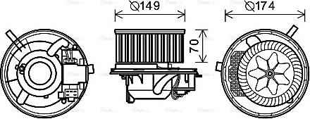 Ava Quality Cooling VN8341 - Salongipuhur parts5.com