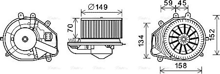 Ava Quality Cooling VN8353 - Salongipuhur parts5.com