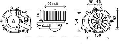 Ava Quality Cooling VN8352 - Salongipuhur parts5.com