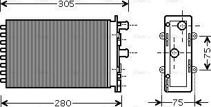 Ava Quality Cooling VNA6239 - Radiador de calefacción parts5.com