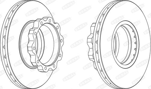 Beral BCR215A - Δισκόπλακα parts5.com