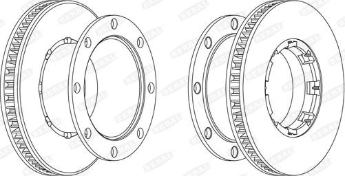 Beral BCR220A - Disc frana parts5.com