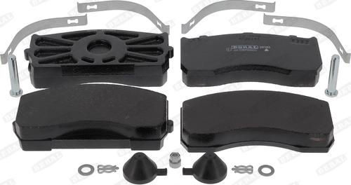 Beral BCV29183TK - Brake Pad Set, disc brake parts5.com