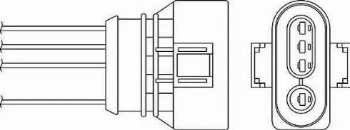 BorgWarner (BERU) OPH004 - Sonda Lambda parts5.com